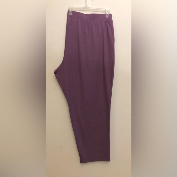 CROFT & BARROW Womens Knit Pull On Pants Size 4X Athlesure Pockets New - Picture 5 of 10
